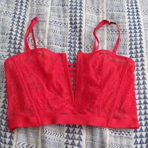 Victoria secret lace bustier